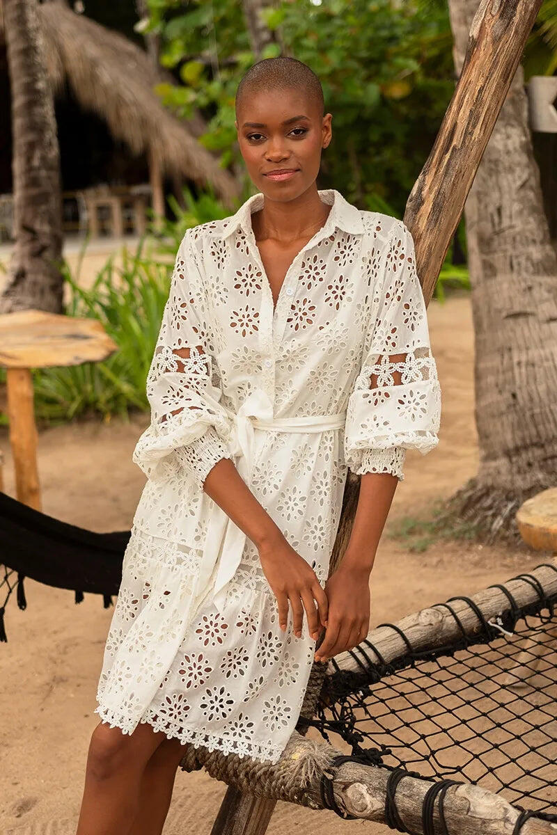 Dress Oriana White - Dress