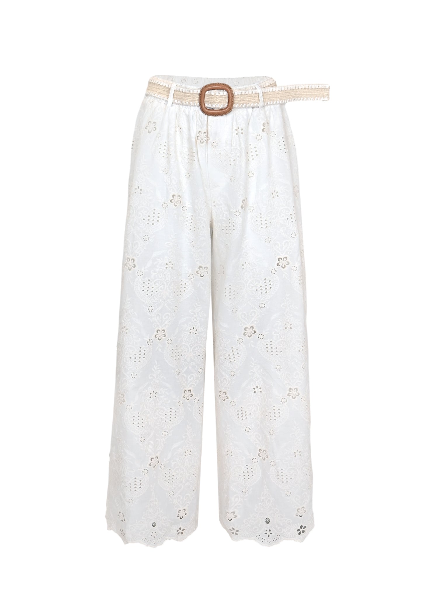 Pants Leni Ecru - Trousers