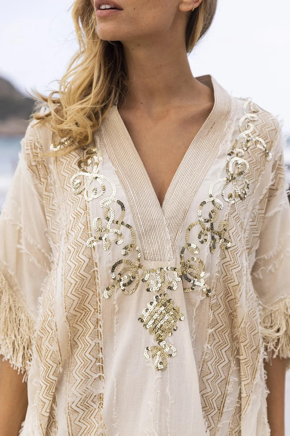Kaftan Royale Beige - Kaftan