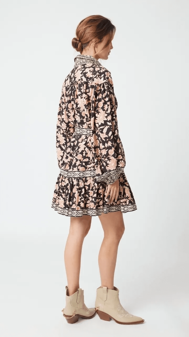 Cassandra Short Dress Multi - ONE SIZE - Dress