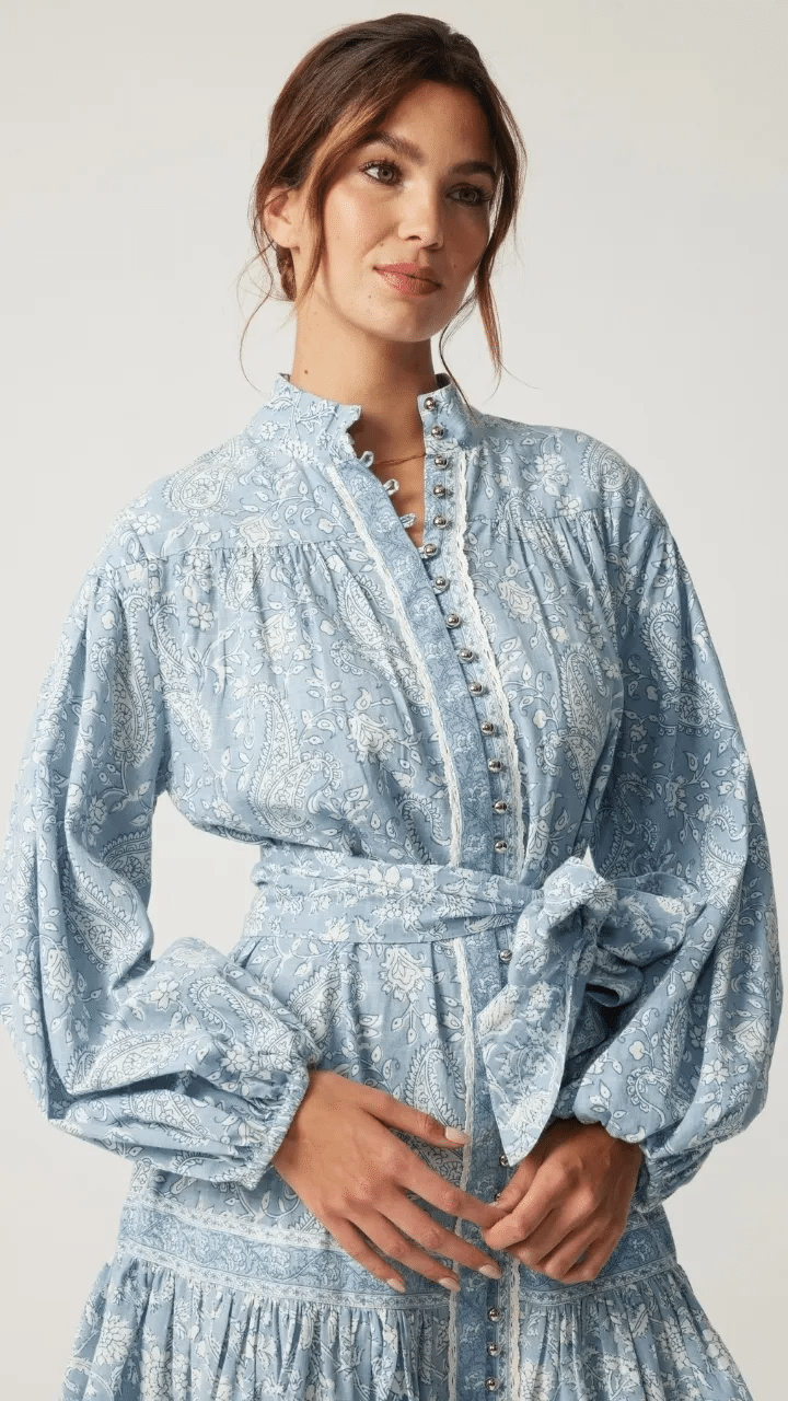 Clemence Short Dress Light Blue - ONE SIZE - Dress