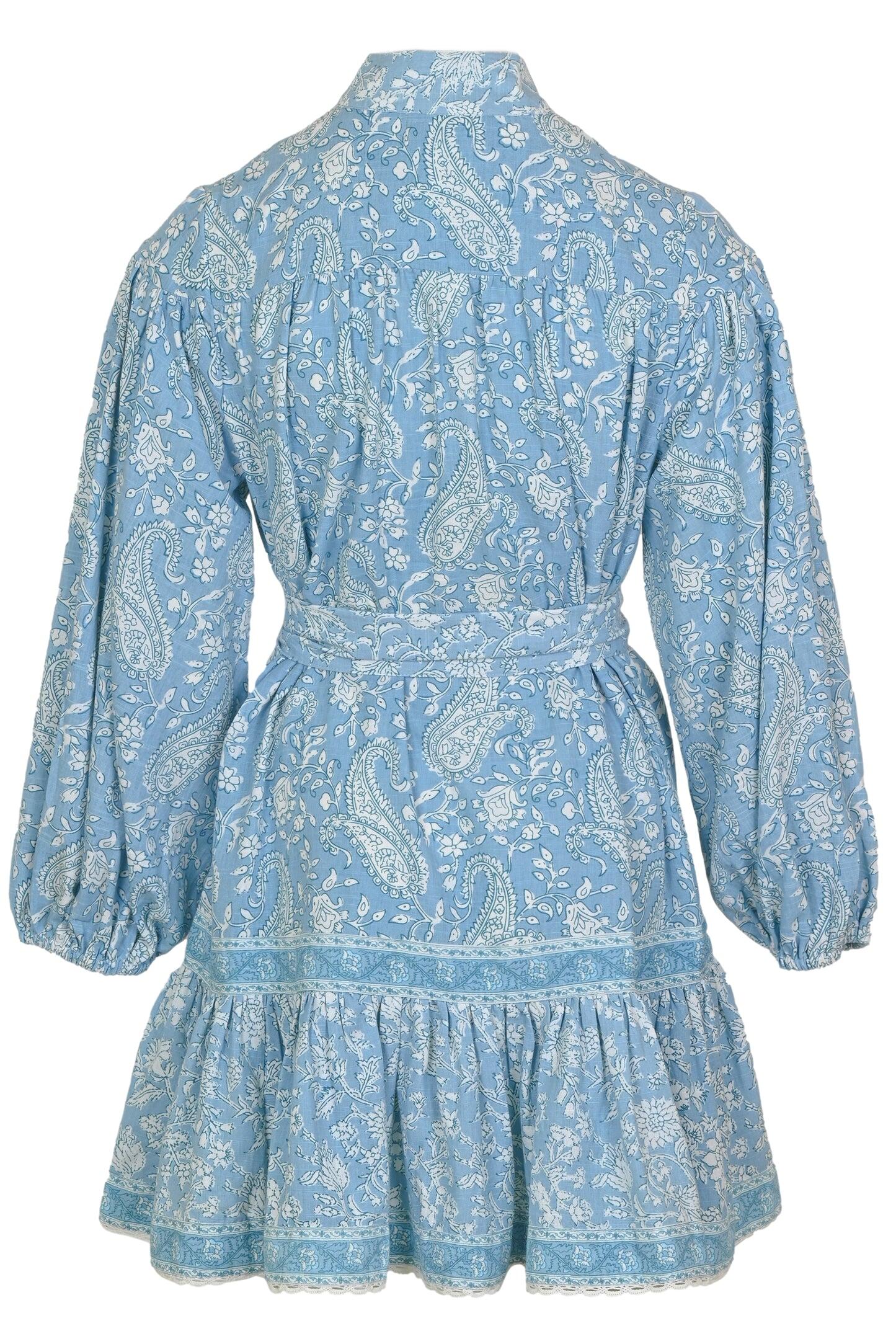 Clemence Short Dress Light Blue - ONE SIZE - Dress