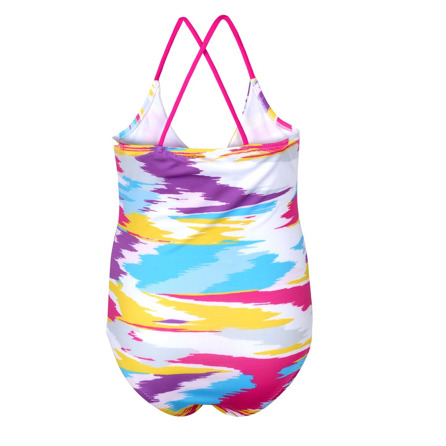 Girls Cut Out One Piece Multicolour