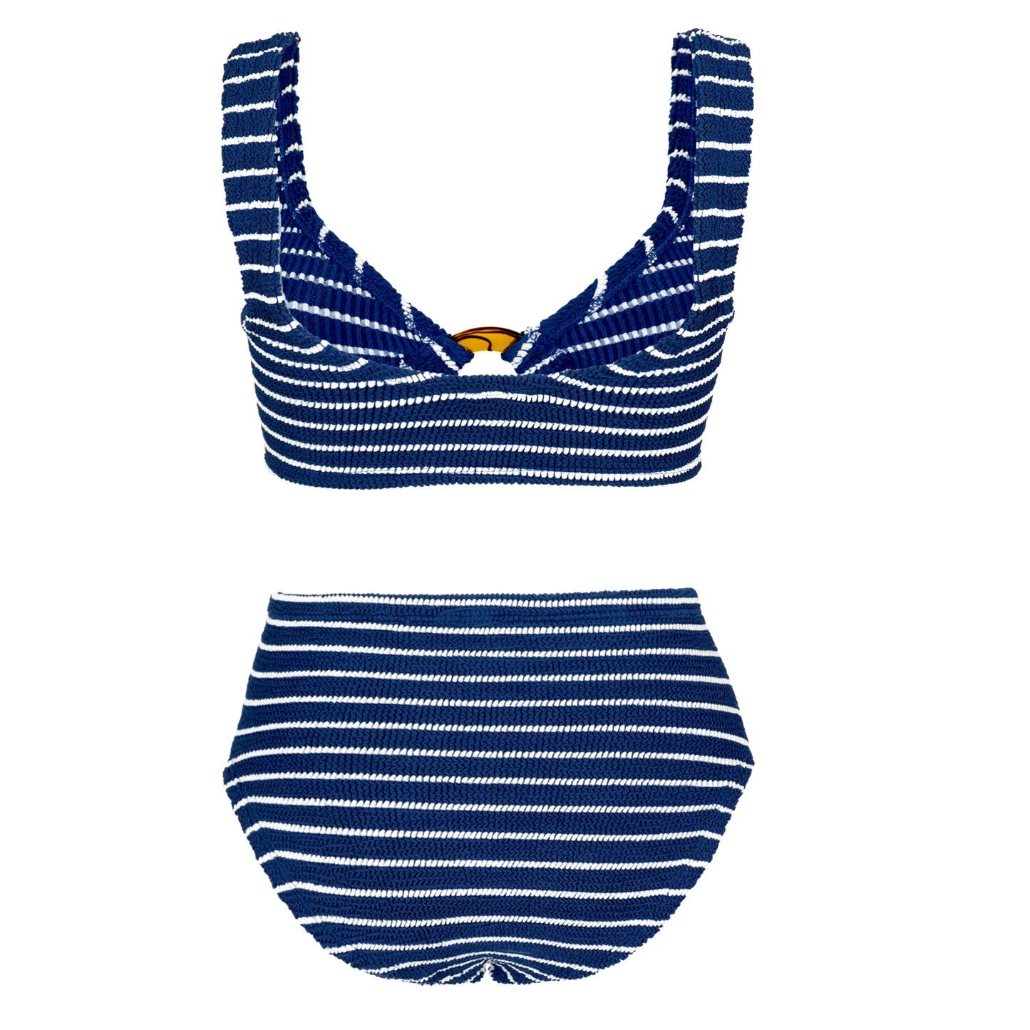 Nadine Bikini Navy/White