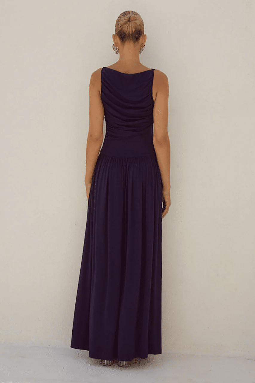 Nalla Maxi Dress Navy - Dress
