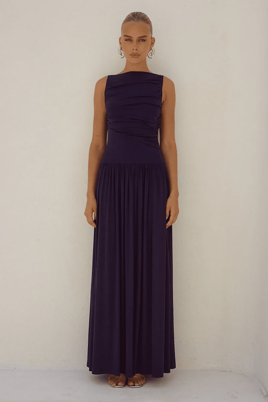 Nalla Maxi Dress Navy - Dress