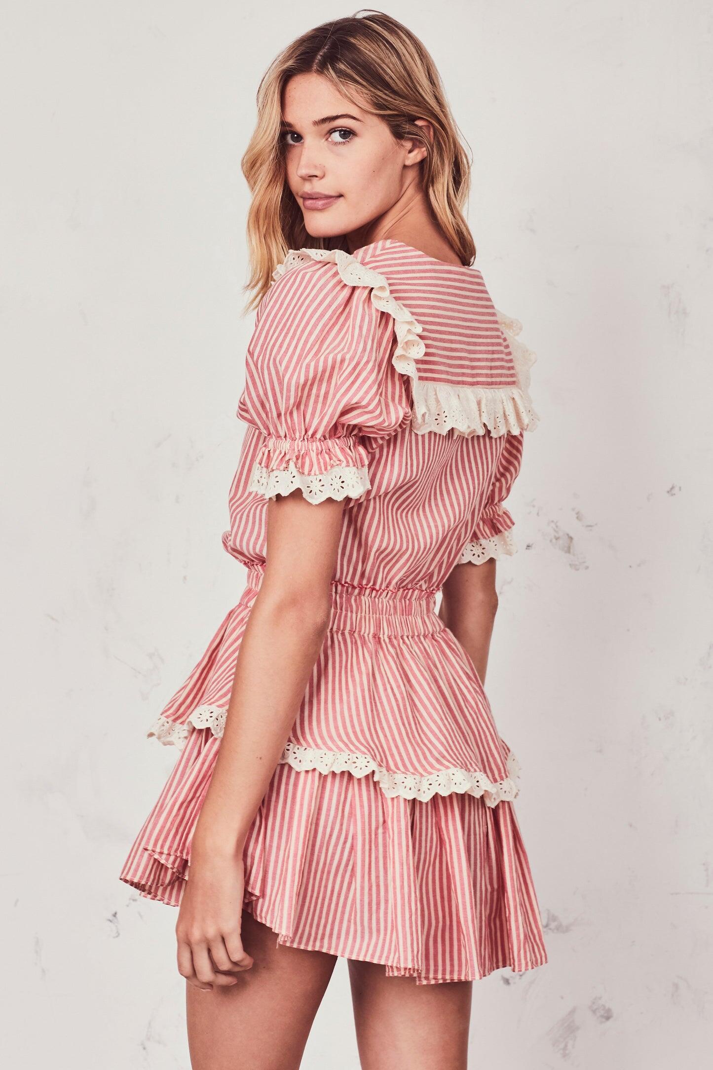 Nanette Dress French Tulip - Dress