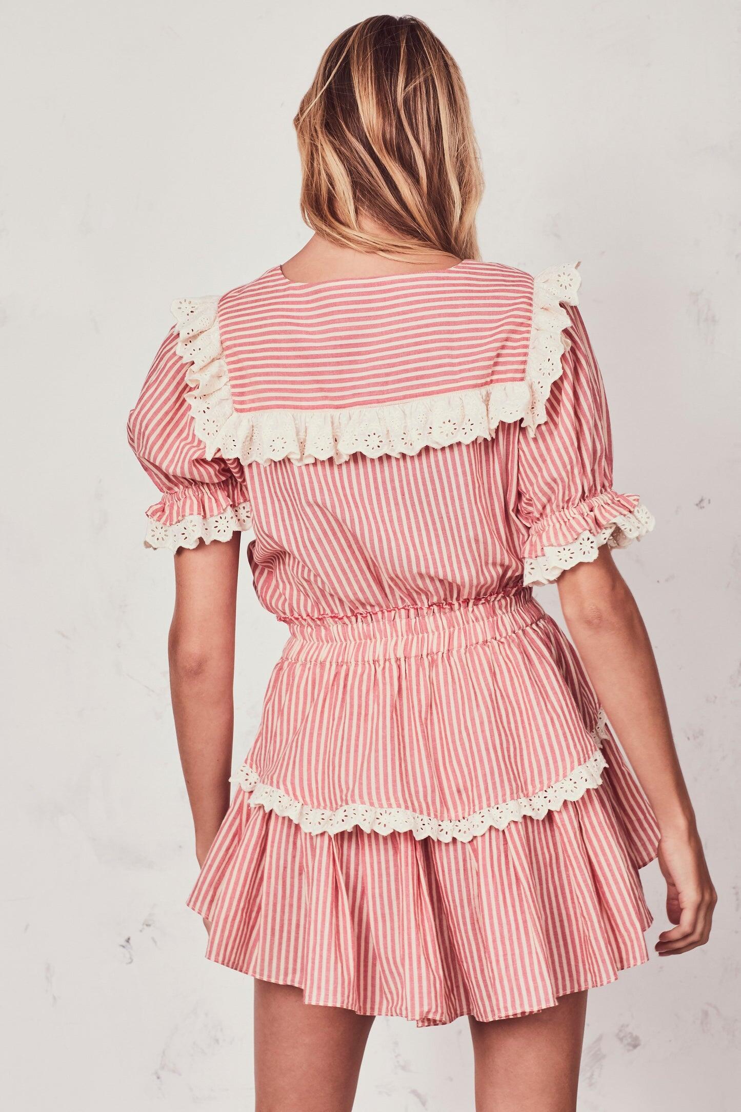 Nanette Dress French Tulip - Dress