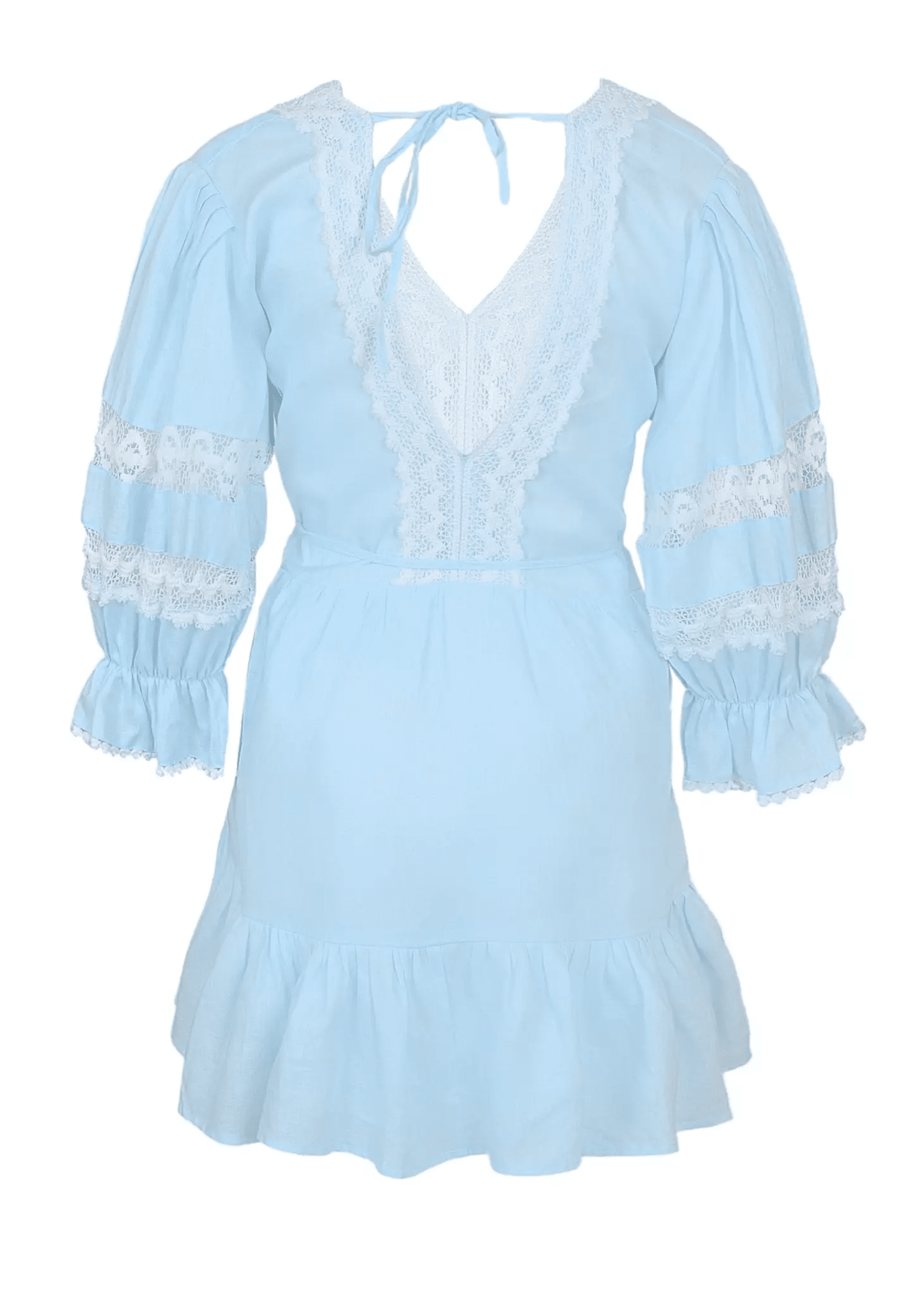Dress Linen Blue