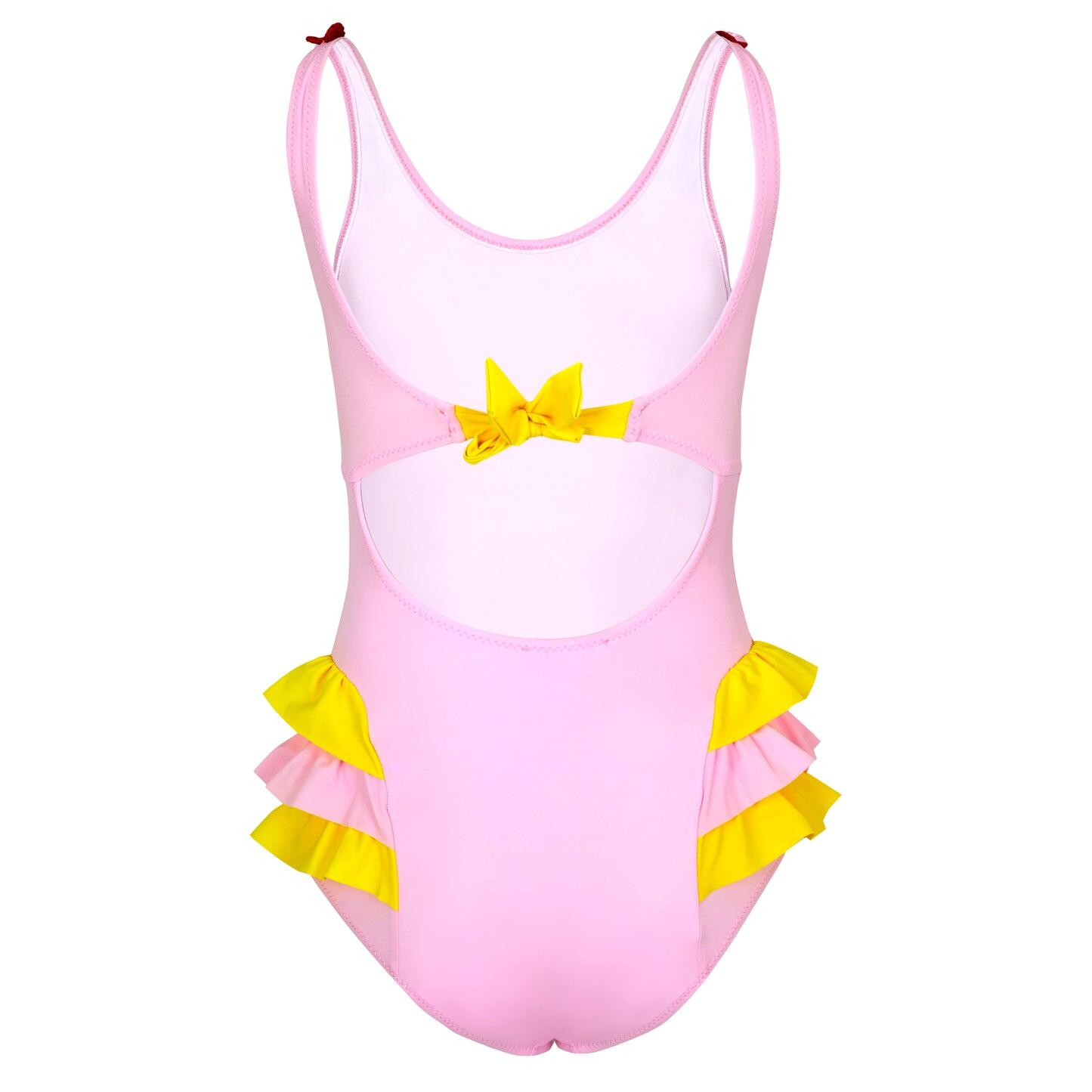 Nessi Byrd Rosa One Piece - Girls One Piece
