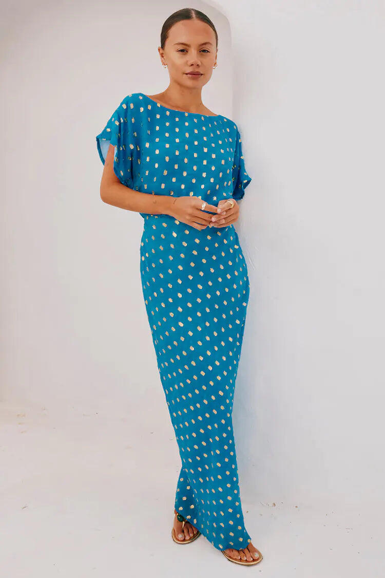 Blue Tilly Dress