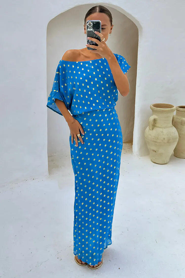 Blue Tilly Dress