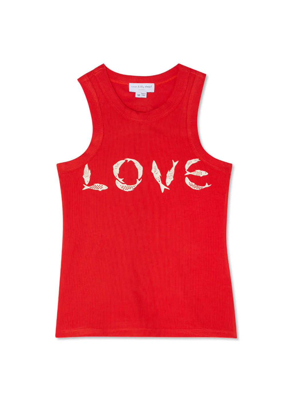 Red Fish Love Tank Top