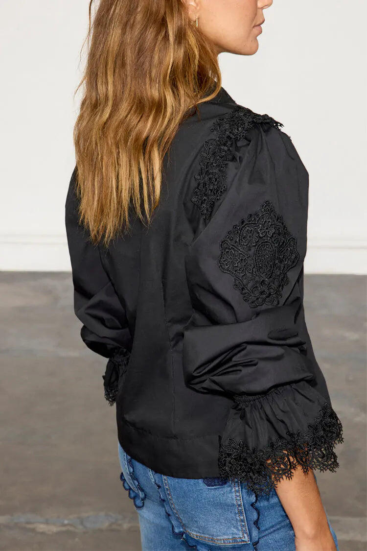 Black Sicily Shirt - Top