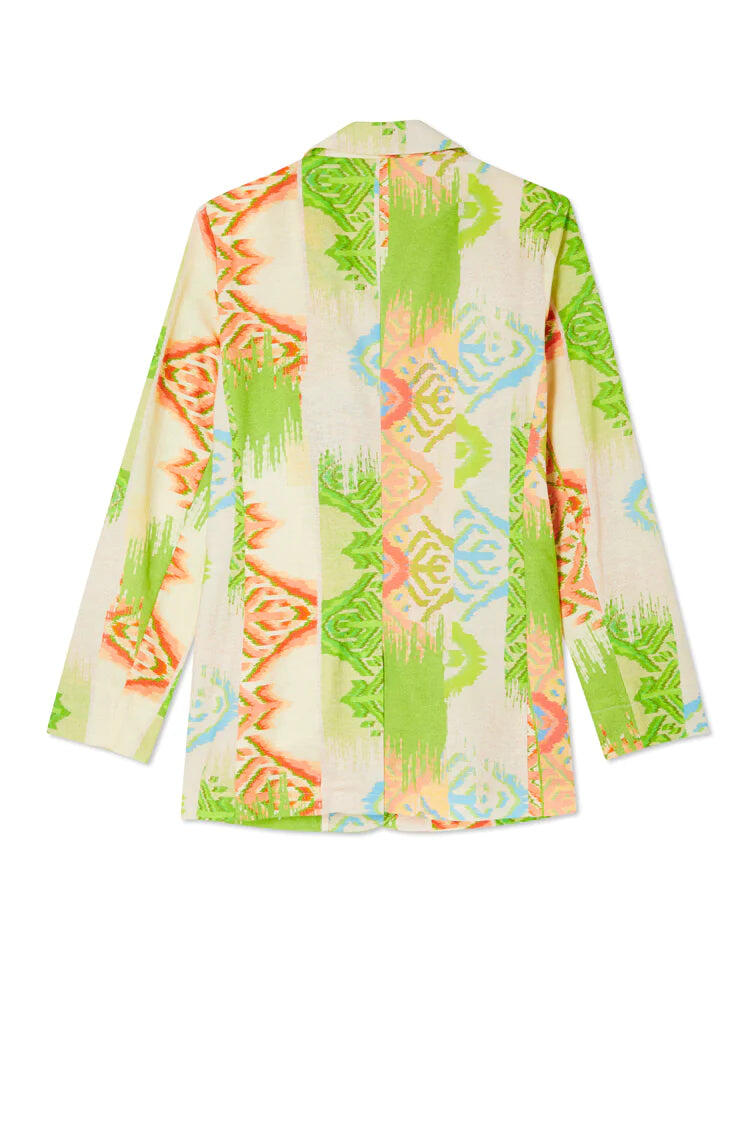 Green Abstract 22 Blazer - Blazer
