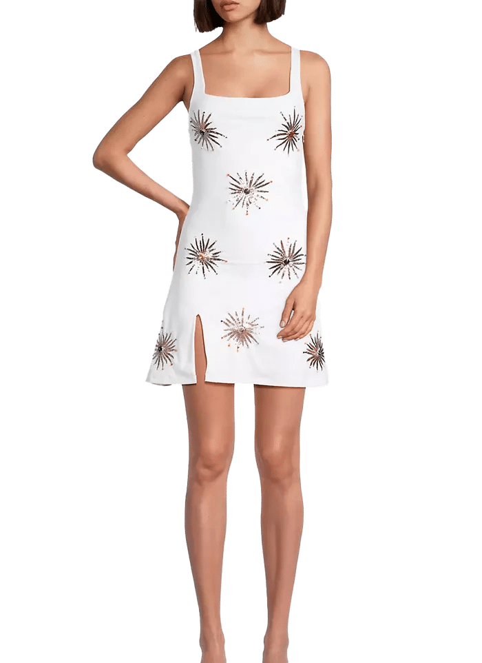 Callie Mini Dress White