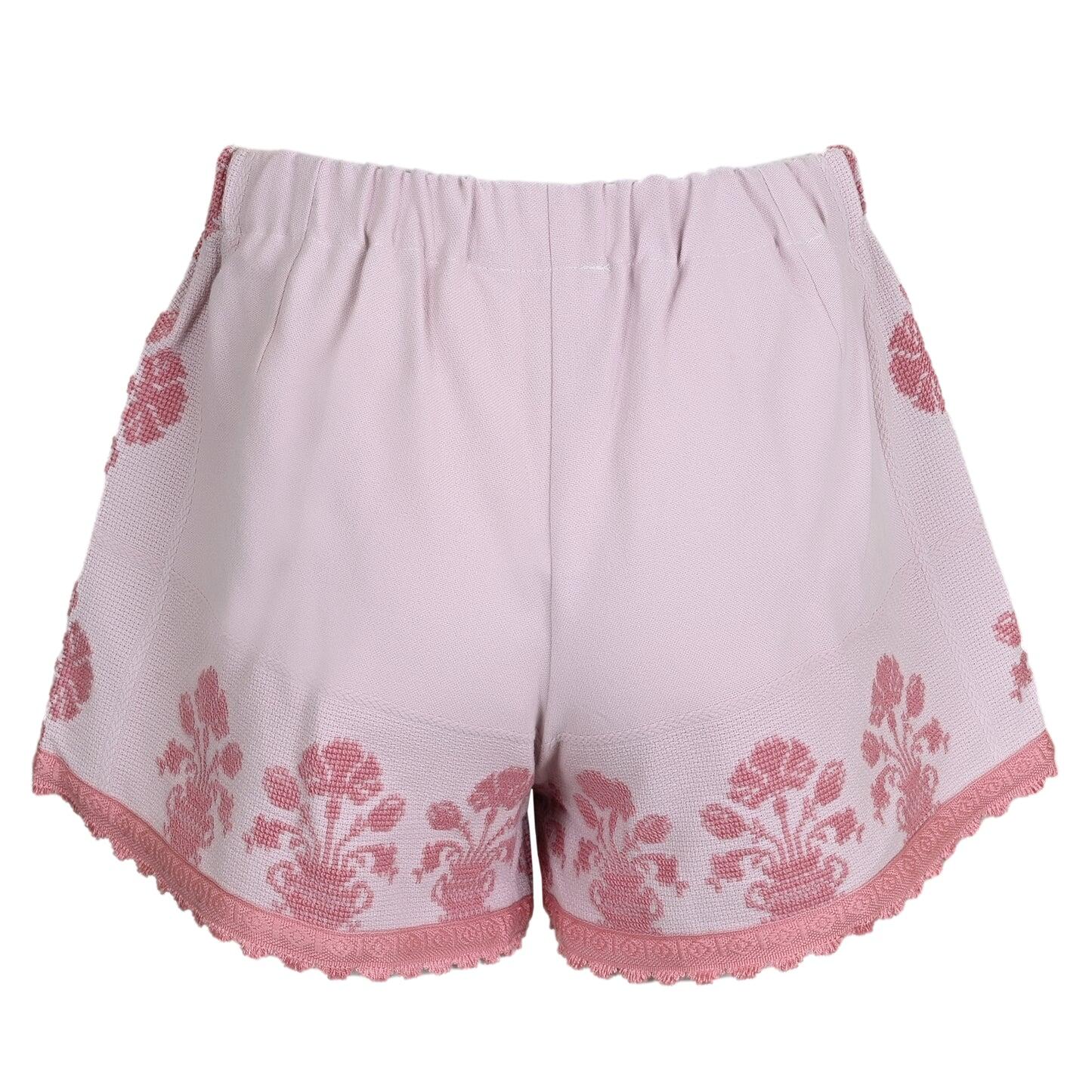 Orsina Cotton Shorts Peony Pink M - Shorts
