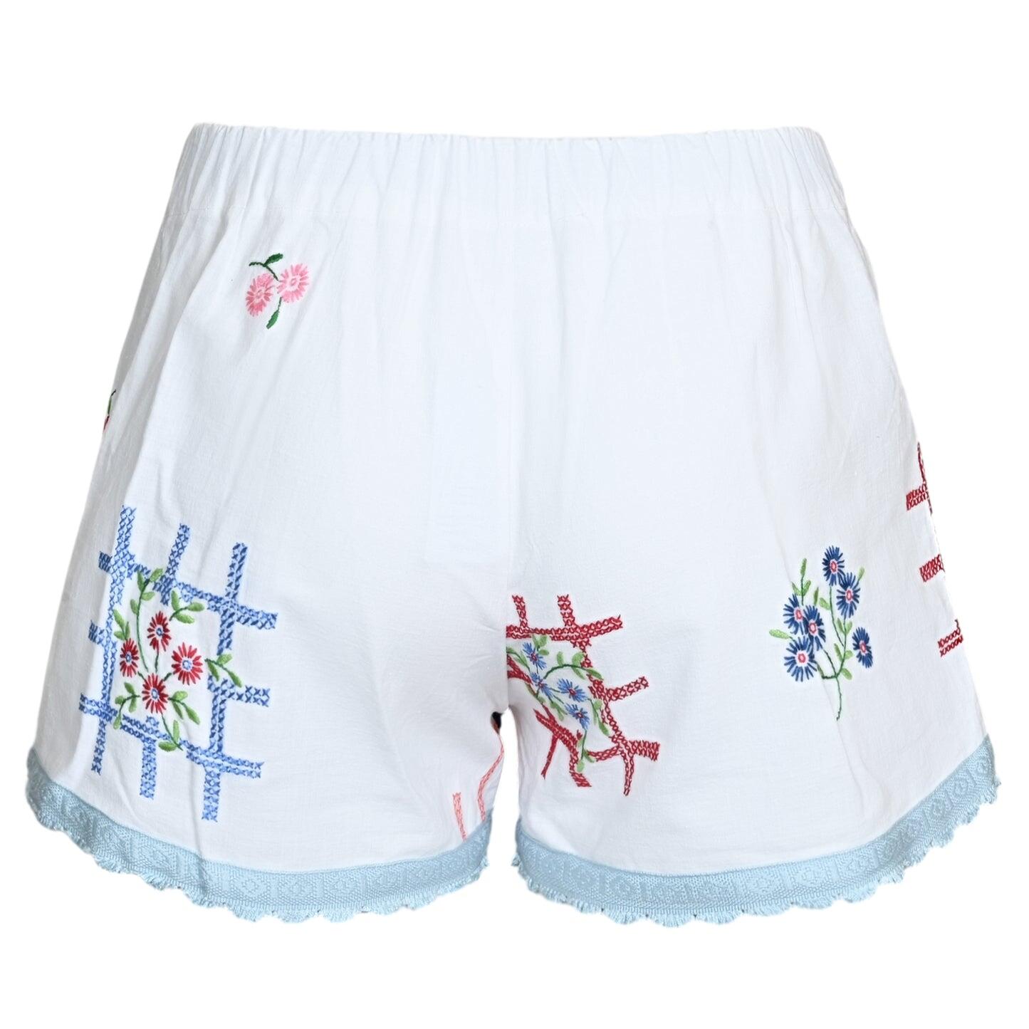 Orsina Cotton Shorts Blue Pastel XS - Shorts