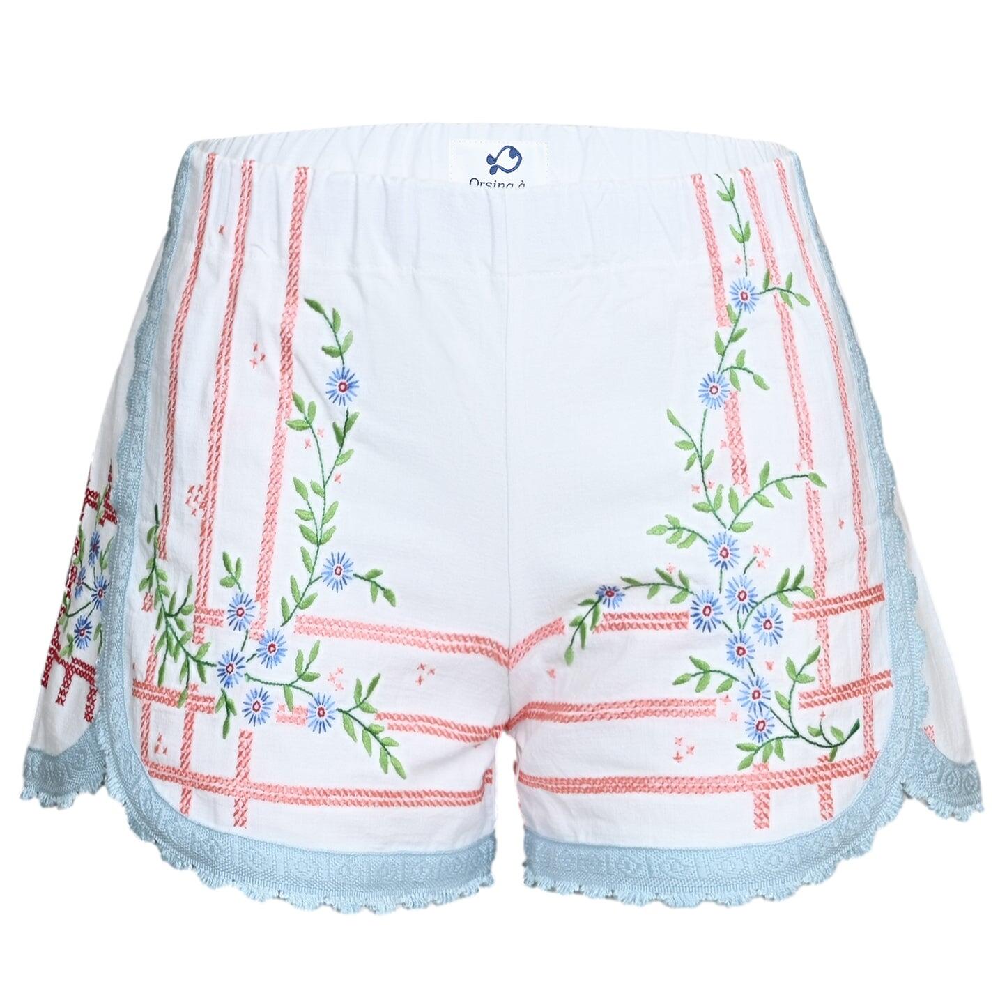 Orsina Cotton Shorts Blue Pastel XS - Shorts