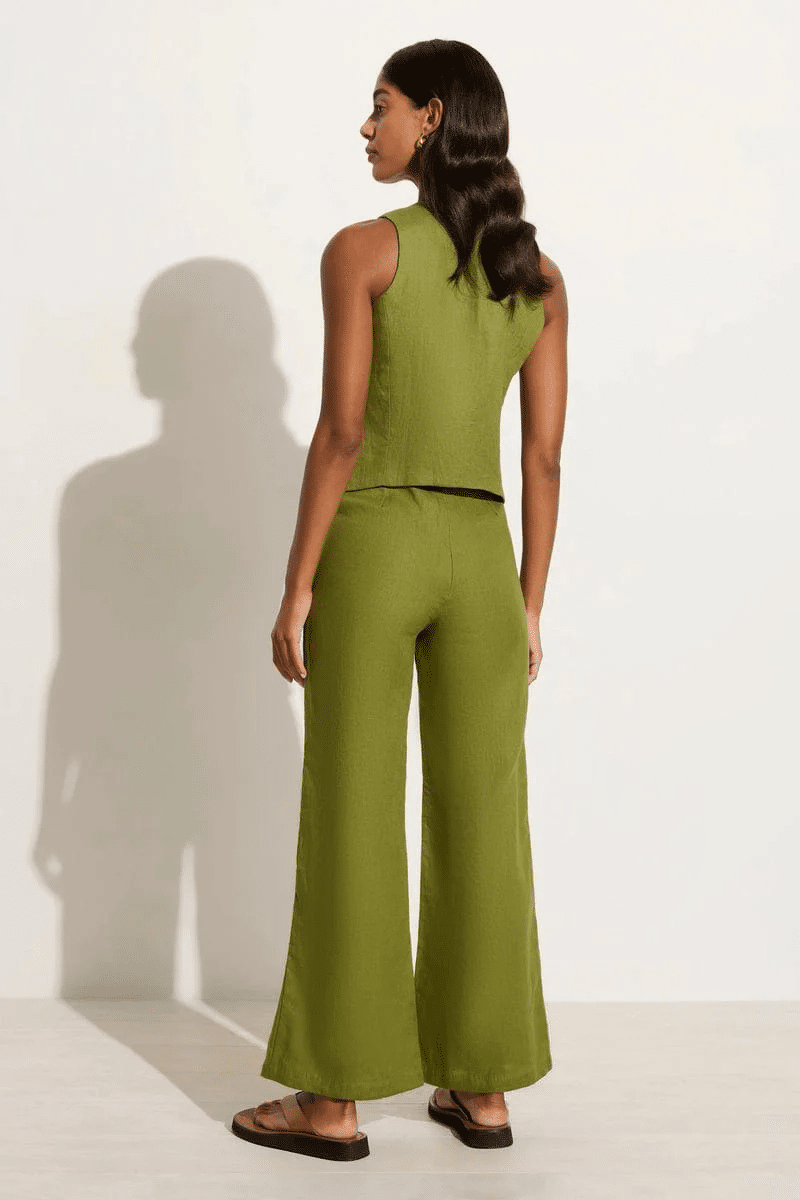 Ottavio Pants Palm Green - Bottoms