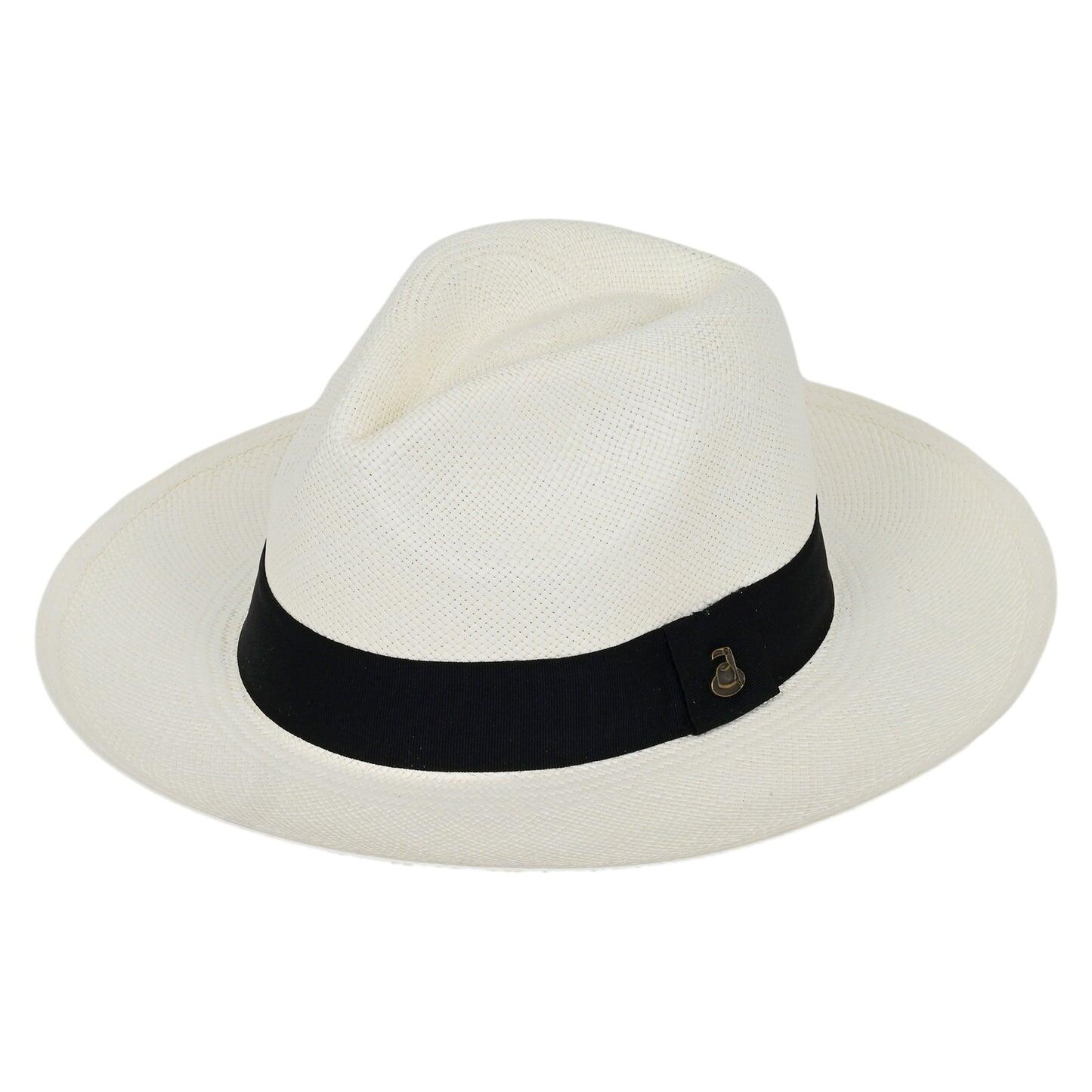 Panama Hat Classic White / Black - Hat