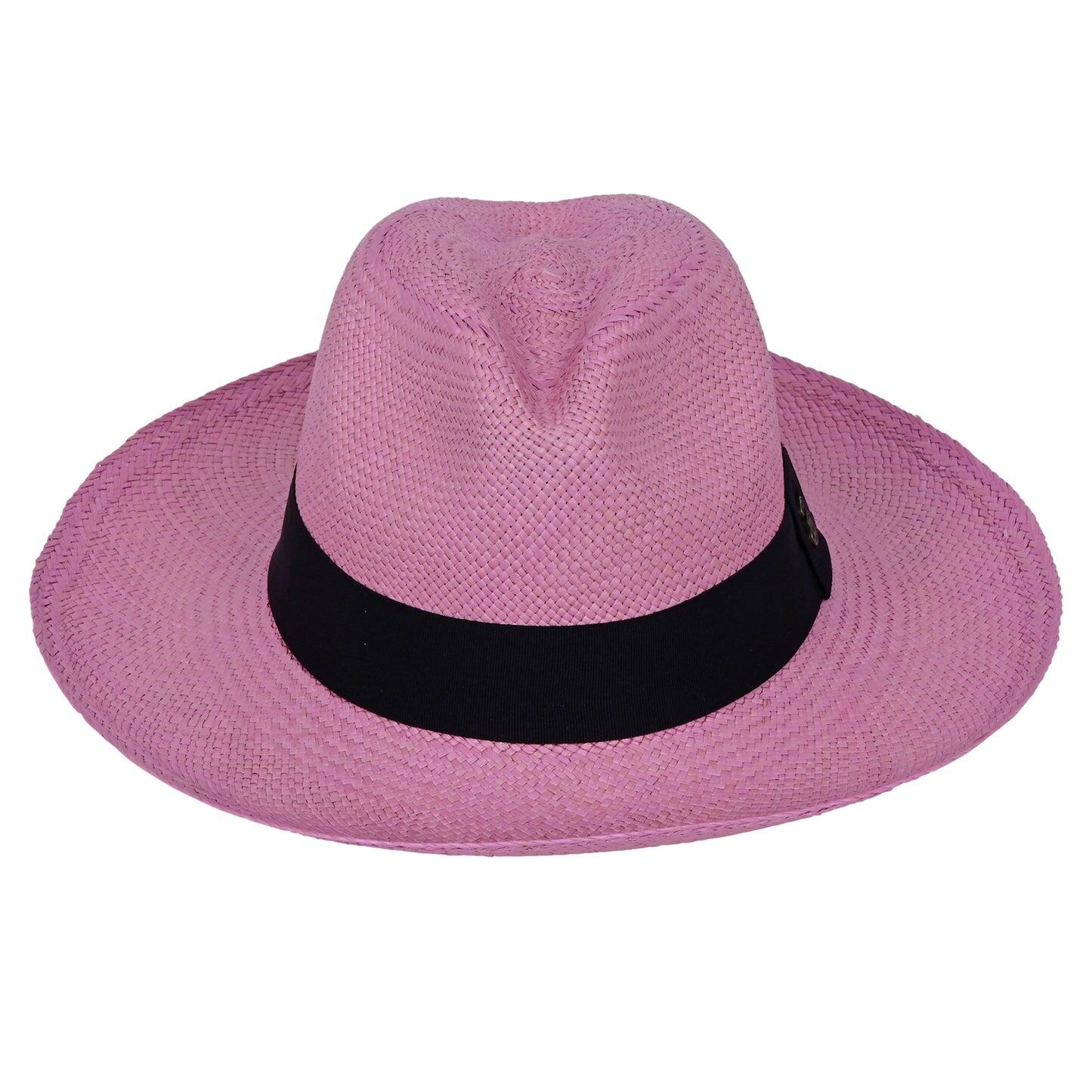 Panama Hat Classic Lilac / Black - Hat