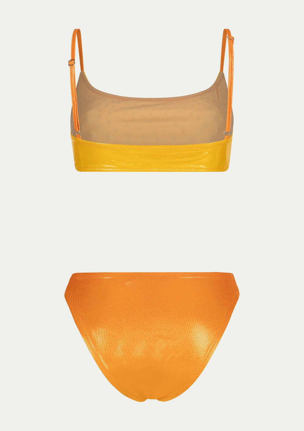 Chiara Crystals Orange Ombre Bikini