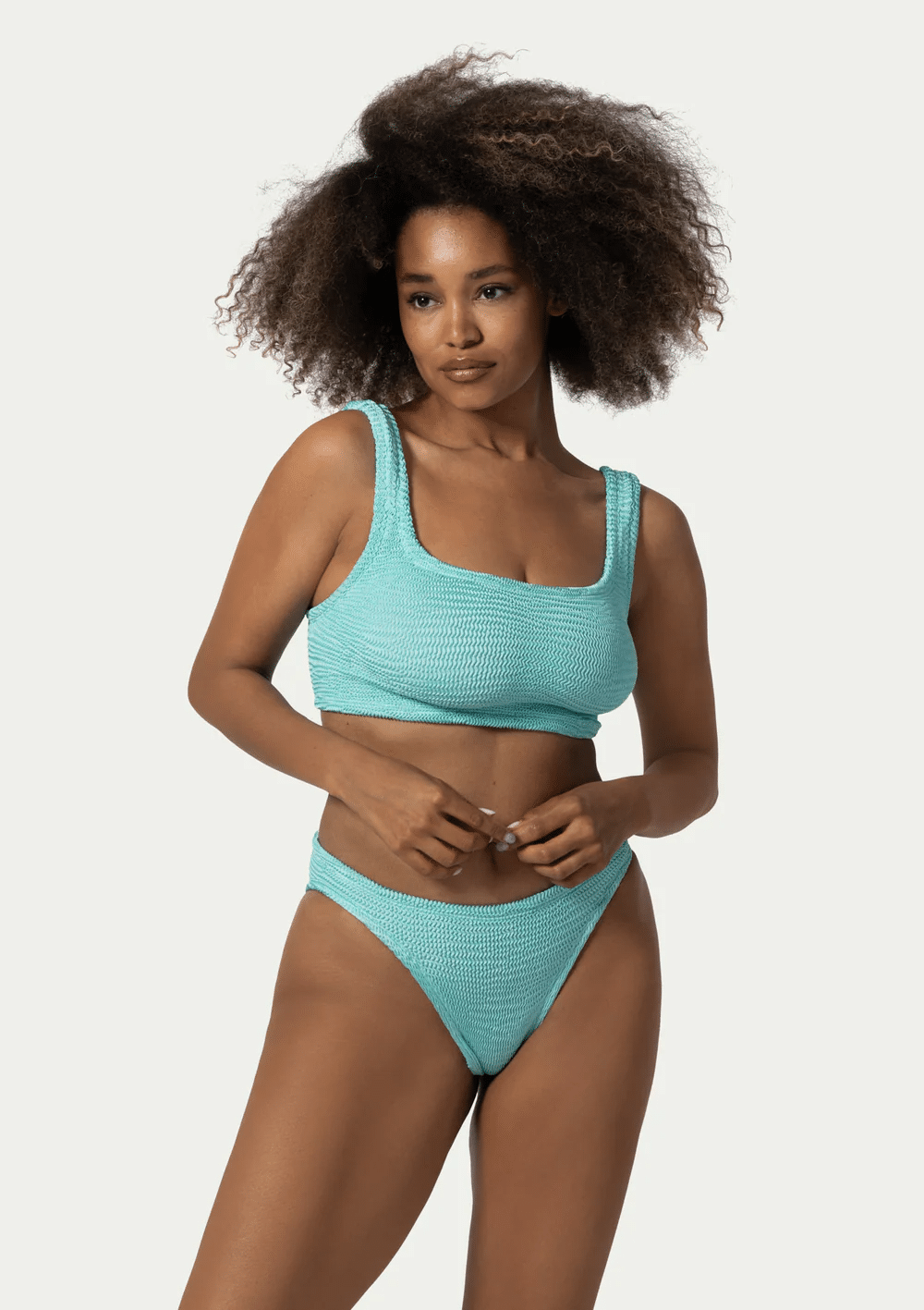 Emily Bikini Aquamarine - ONE SIZE - Bikini