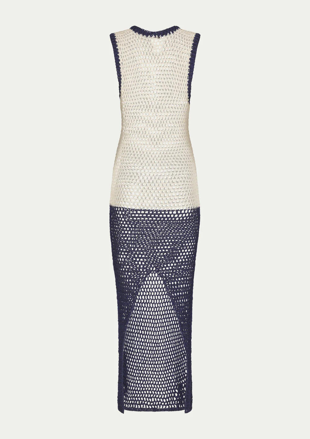 Kate Dress Ivory Navy