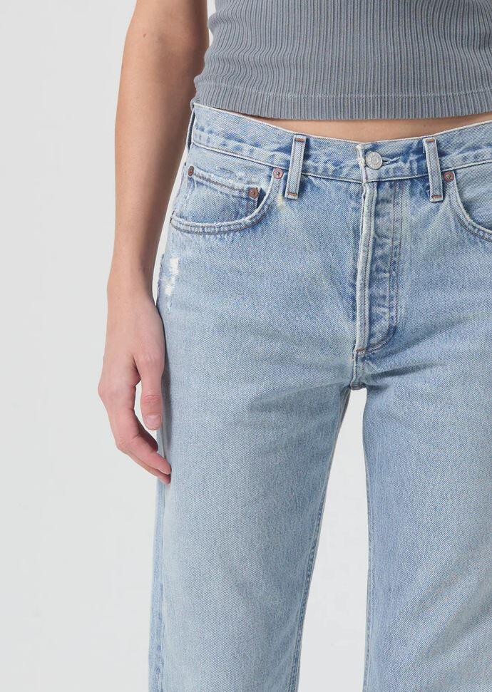 Light Wash Cropped Jeans