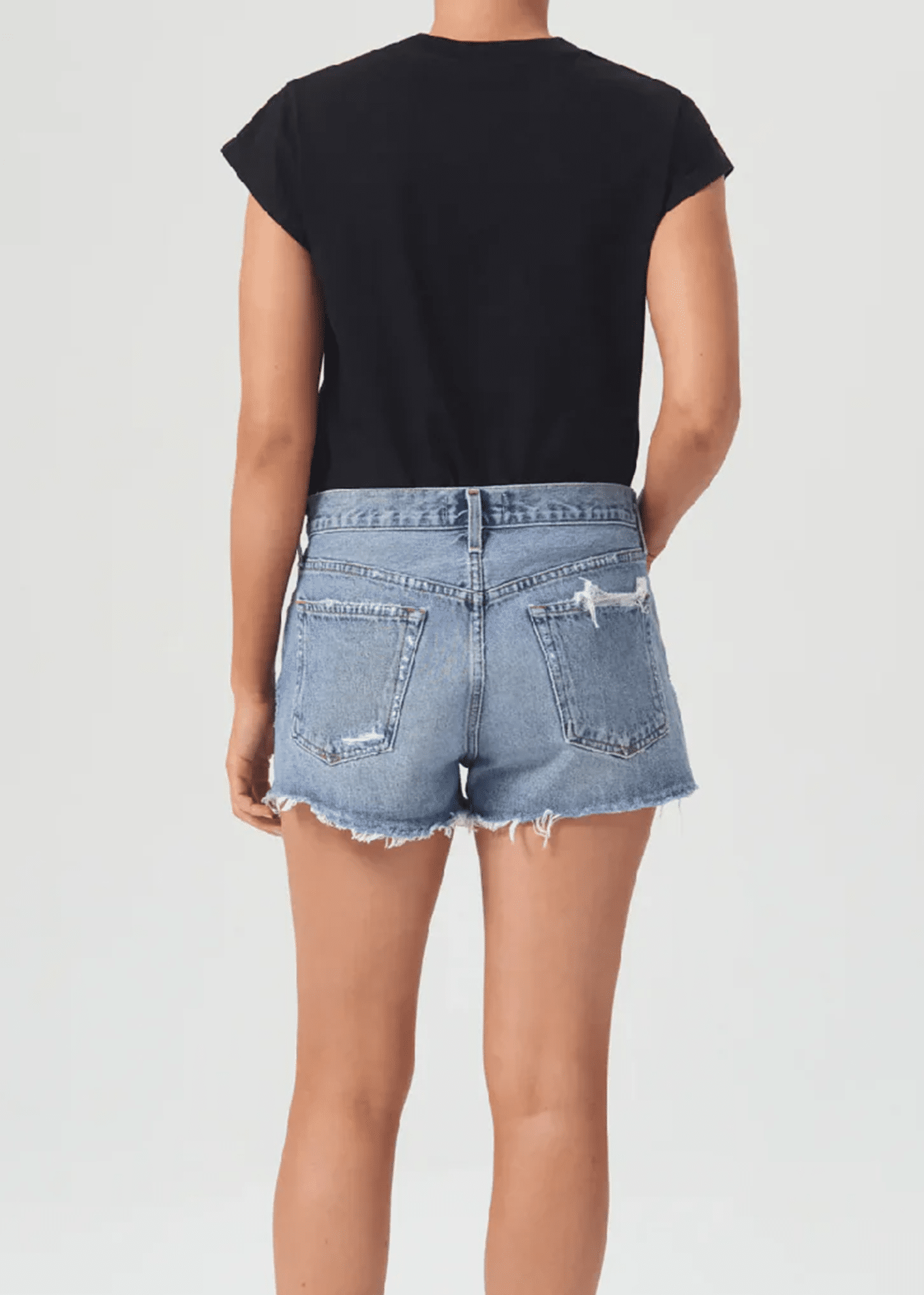 Parker Vintage Cut-Off Short In Grudge