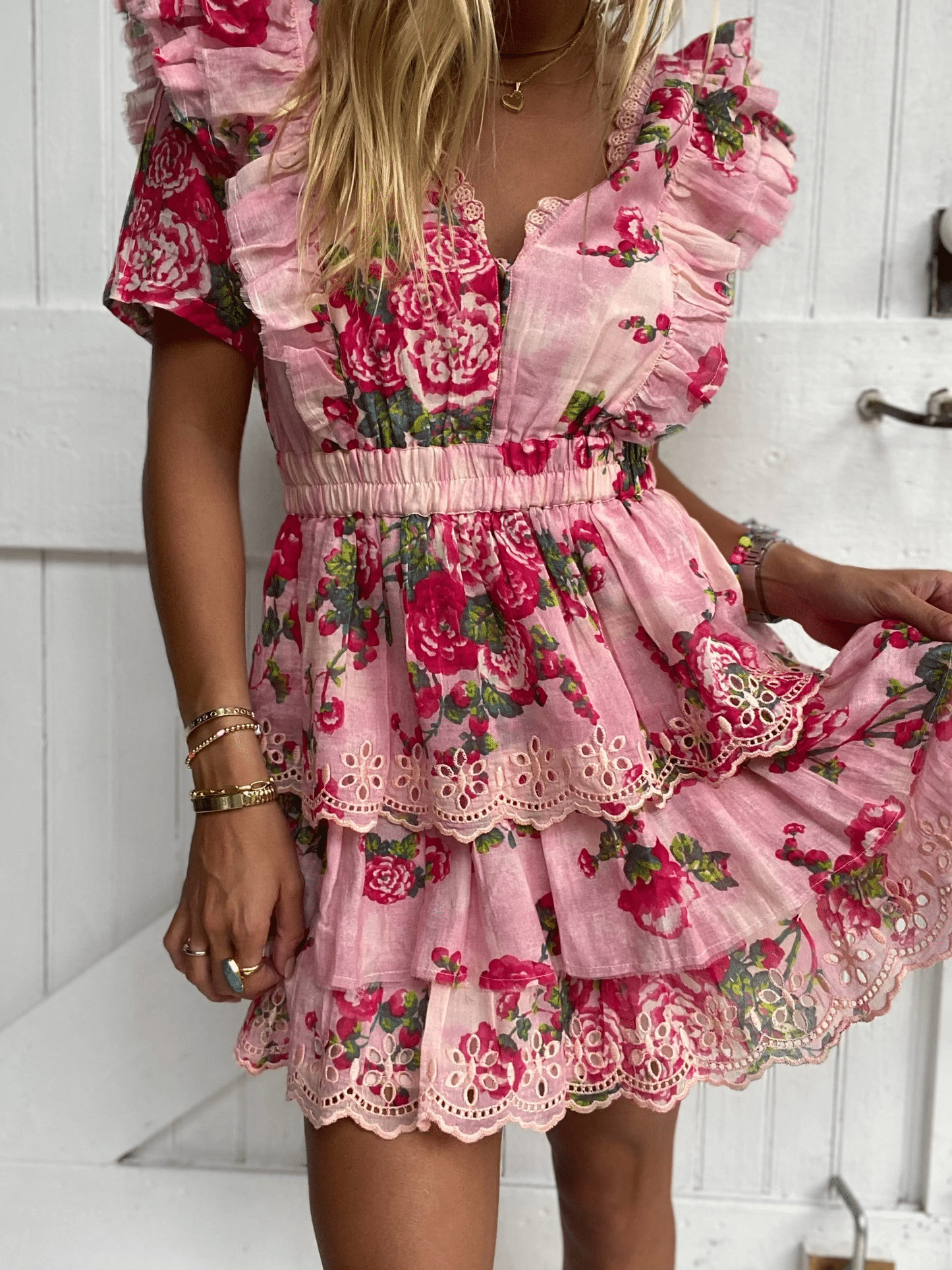 Aldina Dress Pink Desert