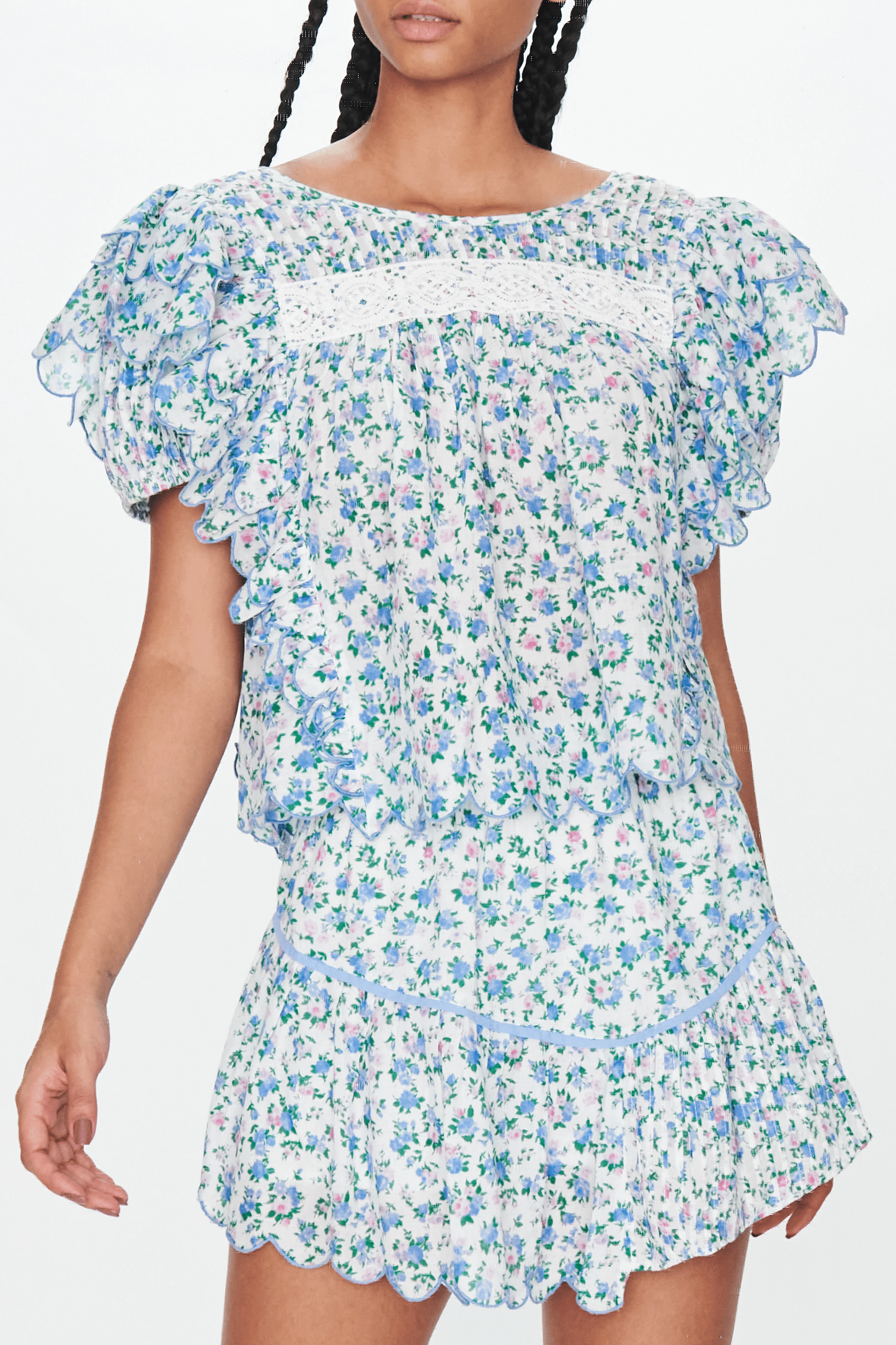 Memphis Skirt Blue Jay Song - Skirt
