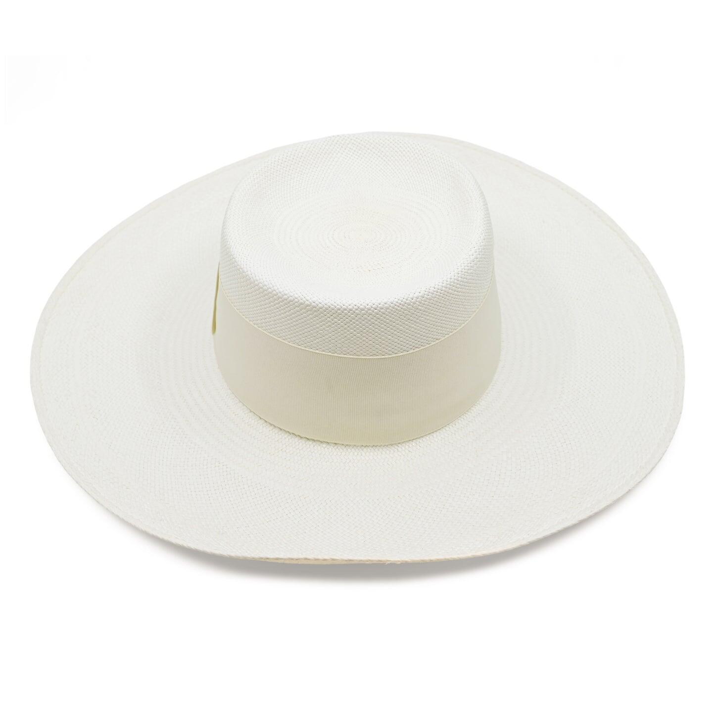 Pinta Cordovez Wide Brim Ivory Hat - Hat