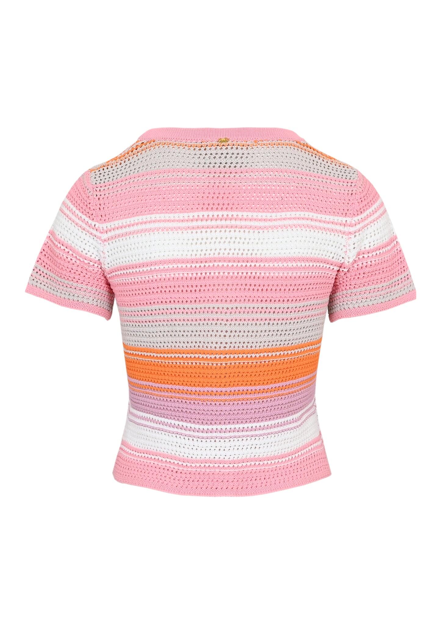 Ellie Crochet Top Clementine