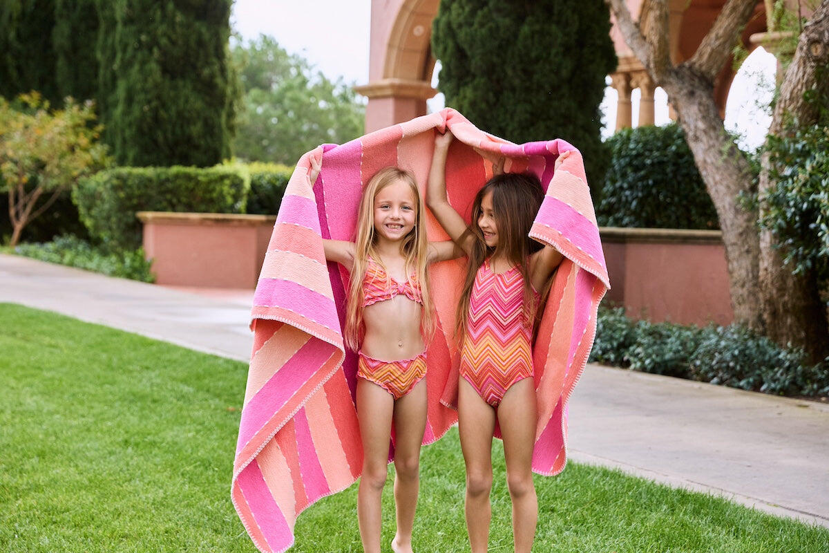 Girls Scoop One Piece Cayenne - One Piece