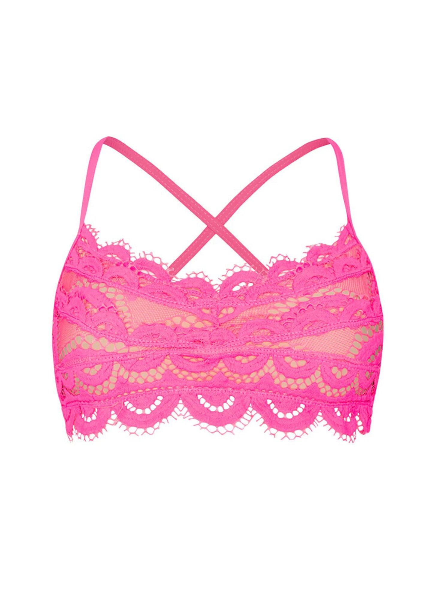 Lace Bralette Top Tulip