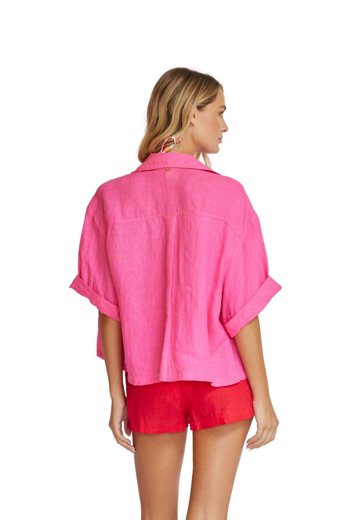 Pan Passion Linen Short - Shorts
