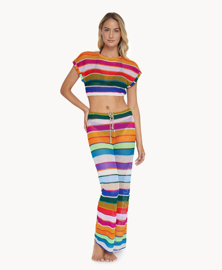 Bree Boho Pant Calypso - Bottoms