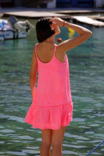 Cruz Cerise Mini Dress - Dress