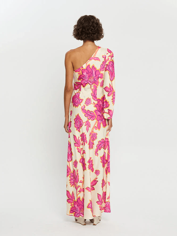 Rhia One Sleeve Maxi Dress - Dress