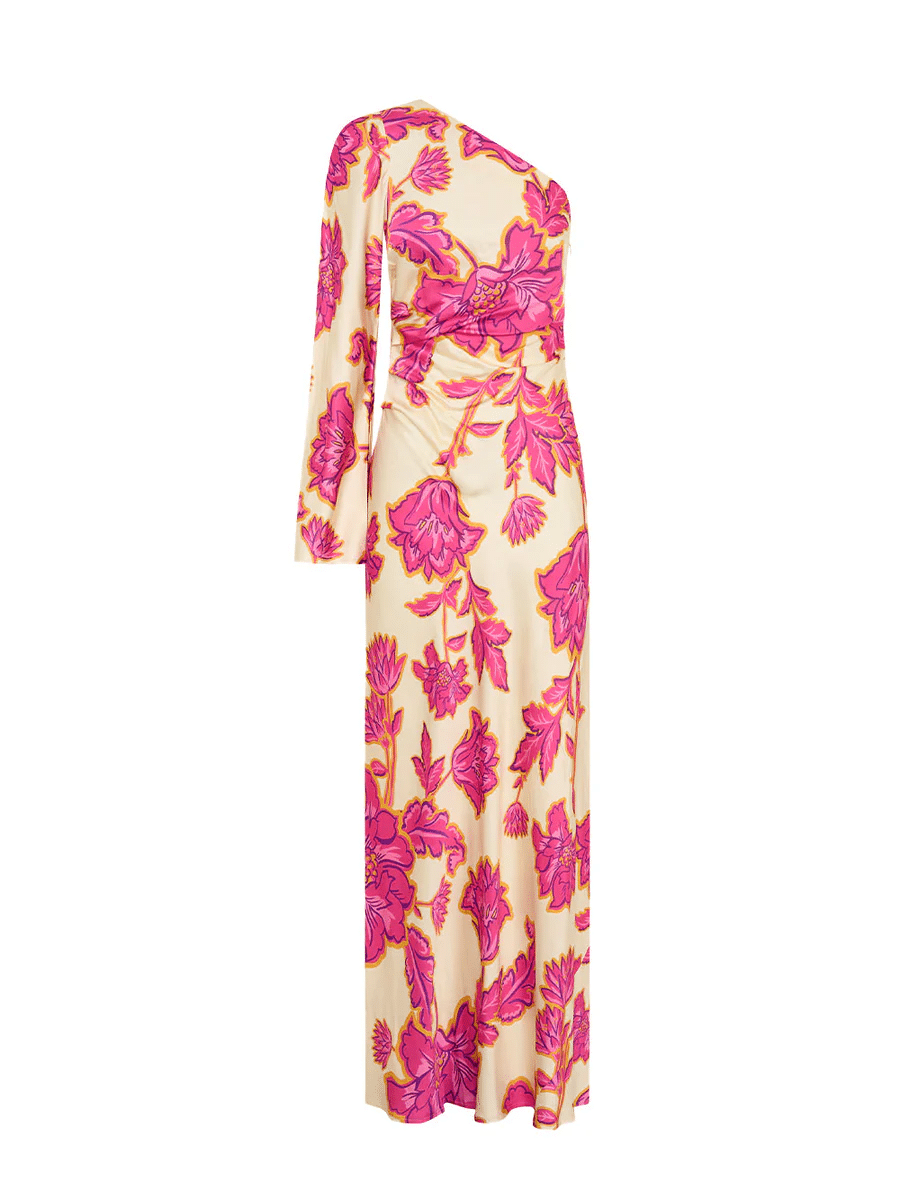 Rhia One Sleeve Maxi Dress - Dress