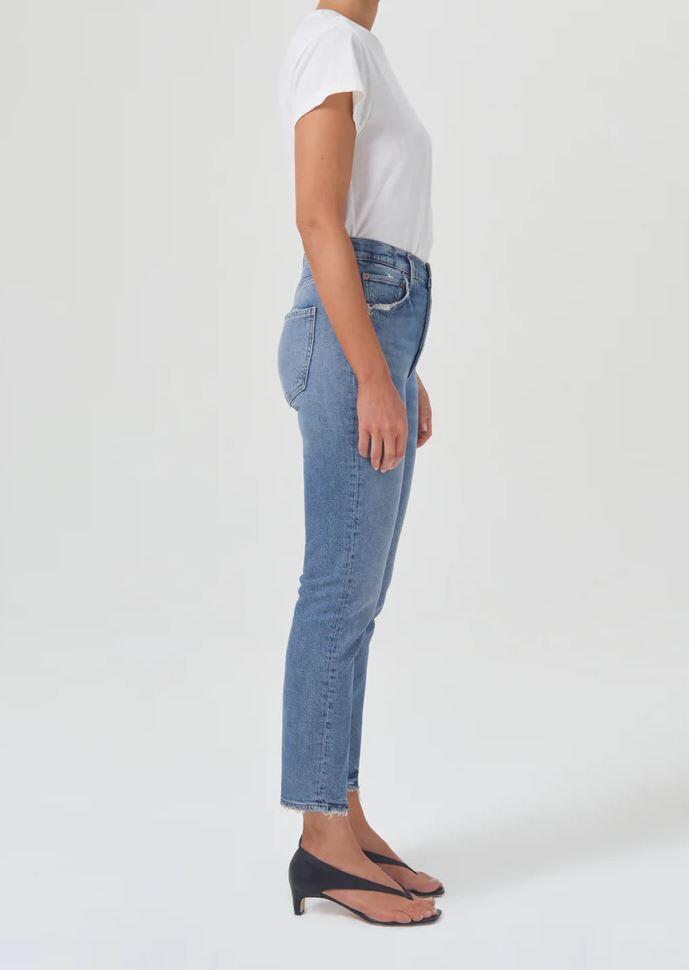 Crop Jeans in Vintage Medium Indigo