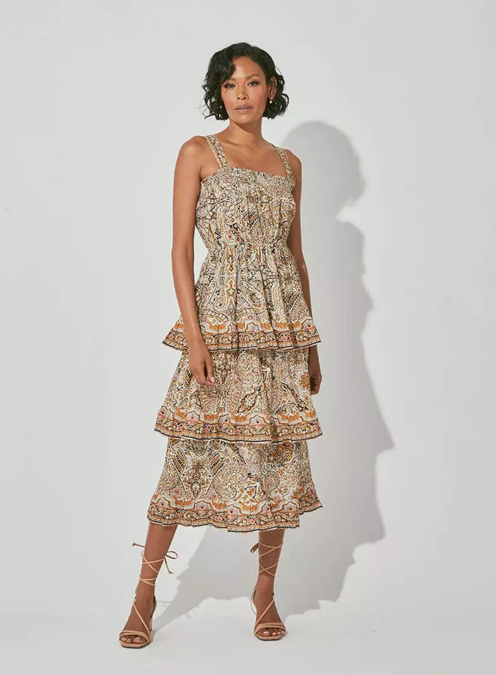 Rosalie Midi Dress - Dress