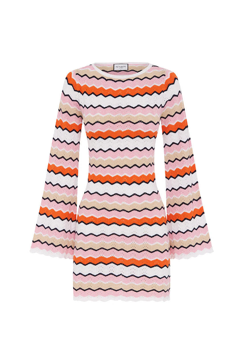 Hubert Mini Dress Pink Multi - Dress