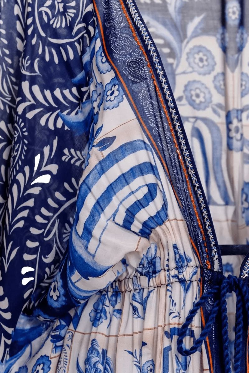 Sam Azure Tunic - ONE SIZE - Cover Up