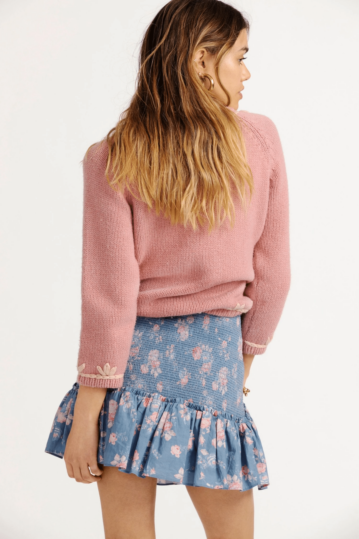 Anguilla Skirt Faded Denim - Skirt