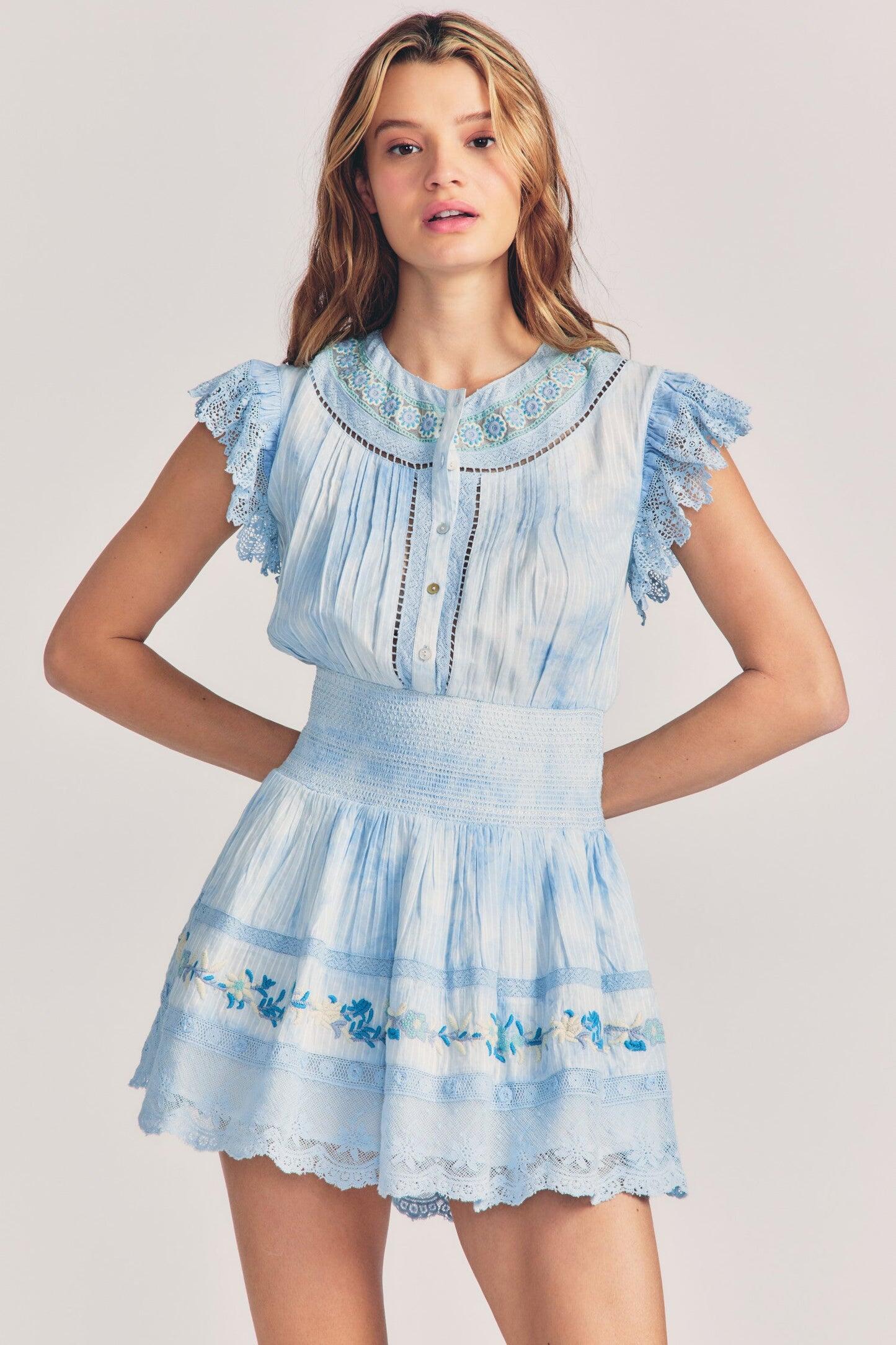 Fontana Dress Seafoam Pearl - Dress