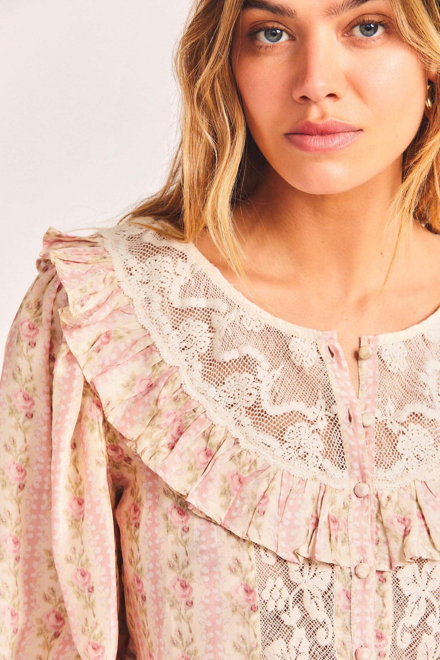 Morrison Top Frosted Petal Pink - Top