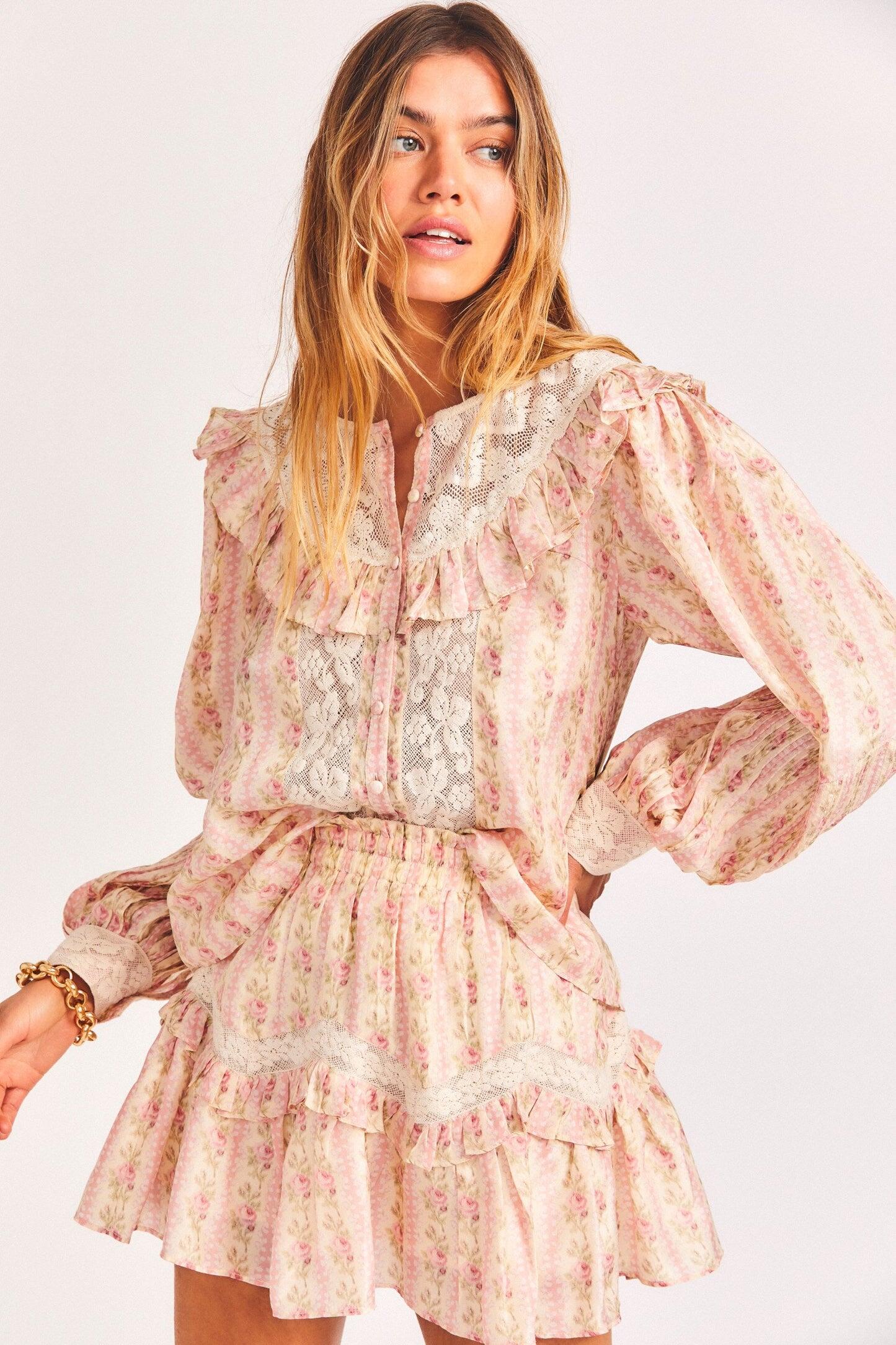 Morrison Top Frosted Petal Pink - Top